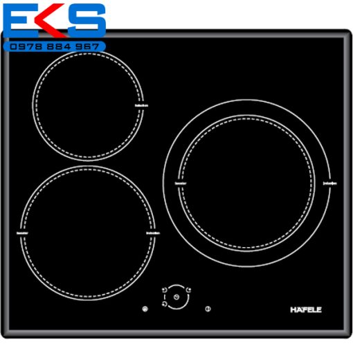 Bếp từ 3 vùng nấu Hafele HC – I603C – Điều khiển tròn